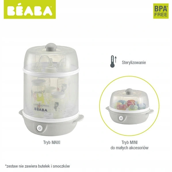 BEABA Steril'Express 2v1 parný sterilizátor