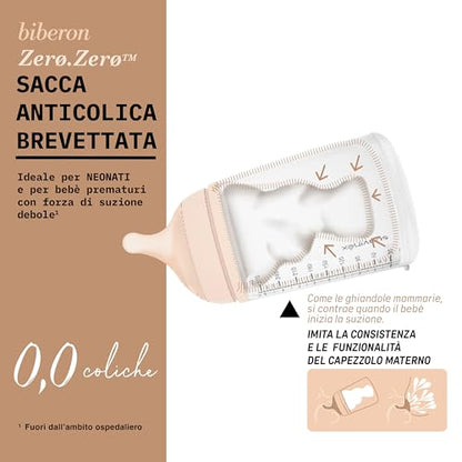 Suavinex Zero Zero anti-colic bottle 180 ml S Light