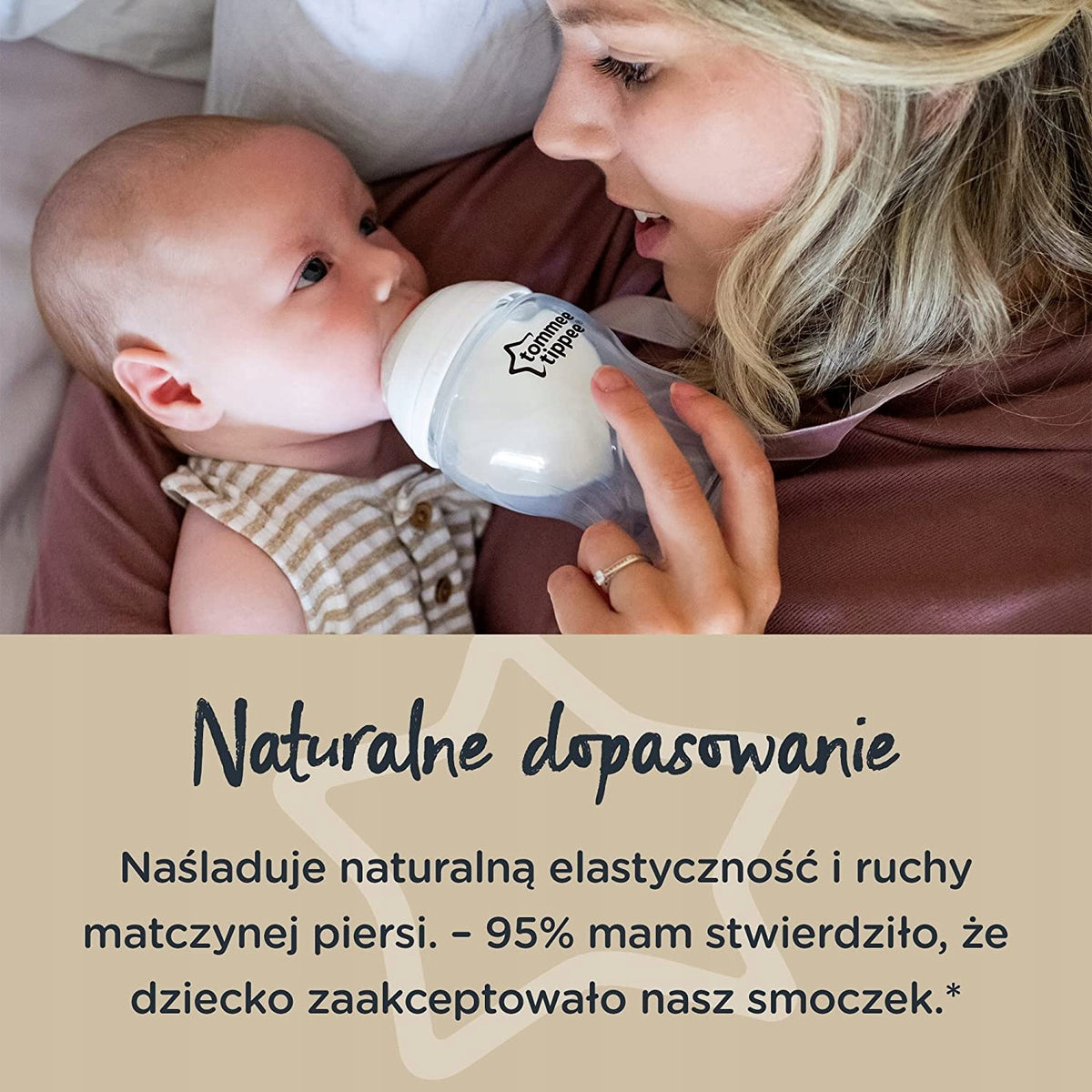 TOMMEE TIPPEE zestaw startowy butelek ANTI-COLIC, butelka dla noworodka z naturalnym dopasowaniem