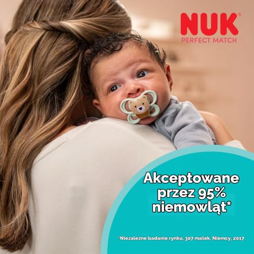 NUK Perfect Match Air pacifiers 0-6m x2