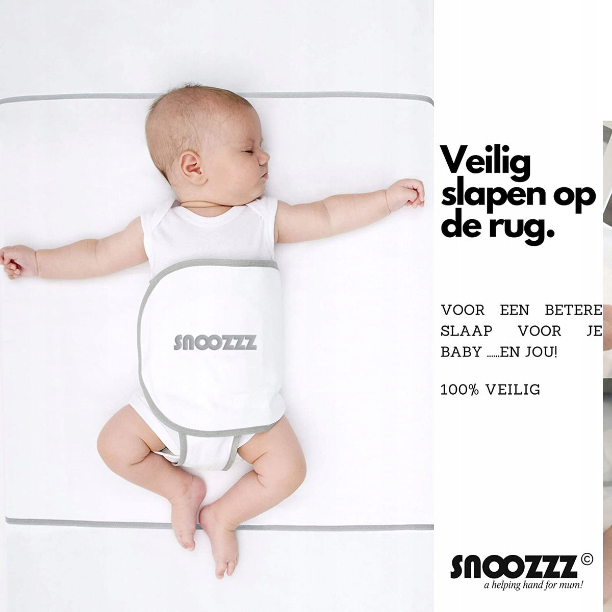 SNOOZZZ polohovač na spanie – podpora pri refluxe