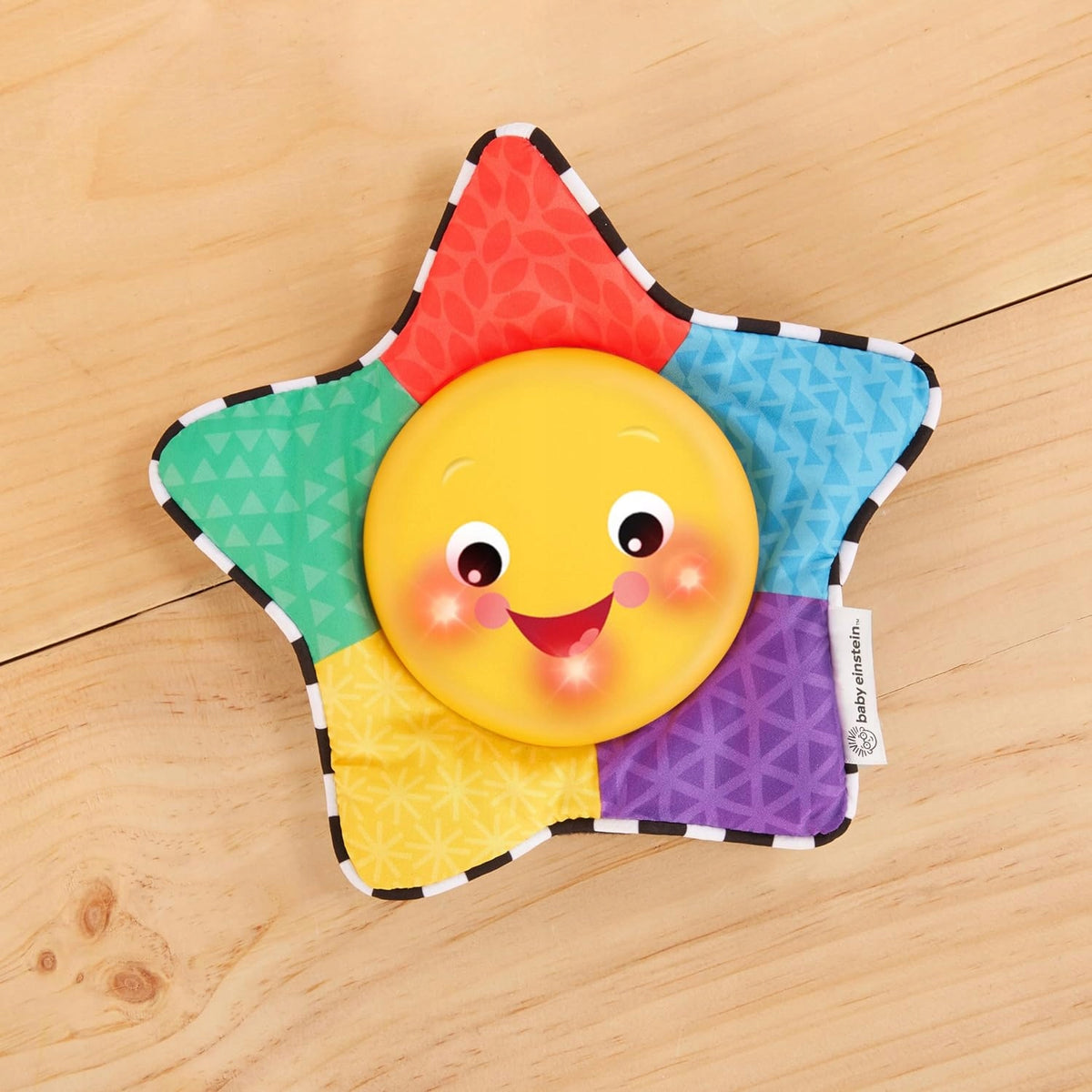 BABY EINSTEIN hudobná hračka so svetielkami HVIEZDA 19 cm