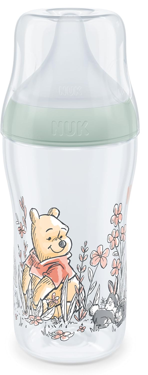 NUK Perfect Match fľaša 260 ml 3 m+ cumlík M stredný prietok KUBKO PUCH