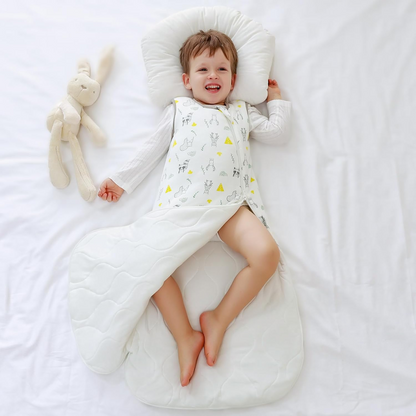 MOSEBEARSzip-up sleeping bag2.5 TOGsize 18-36 months100% cottonnew condition, replacement packaging possible