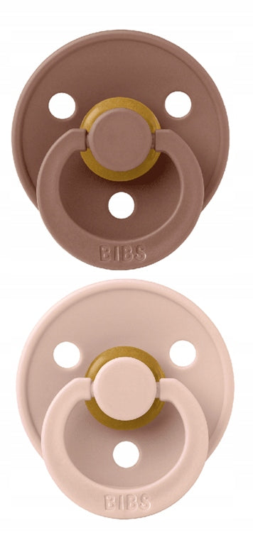 BIBS COLOUR cumlíky 2pack kaučuk 0-6msc SYMETRICKÉ