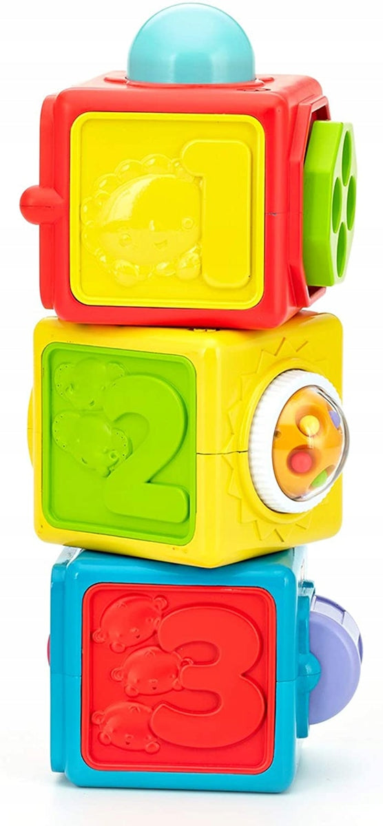 FISHER-PRICE DHW15 interaktívne kocky so zvieratkami 6 m+