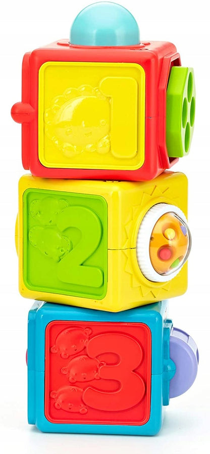 FISHER-PRICE DHW15 interaktívne kocky so zvieratkami 6 m+