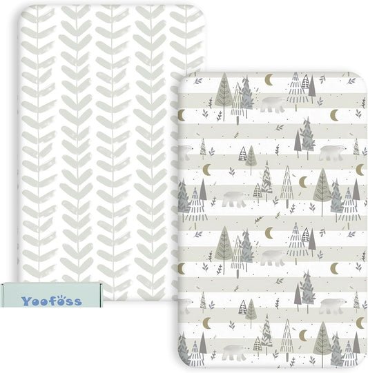 YOOFOSS fitted sheet x2