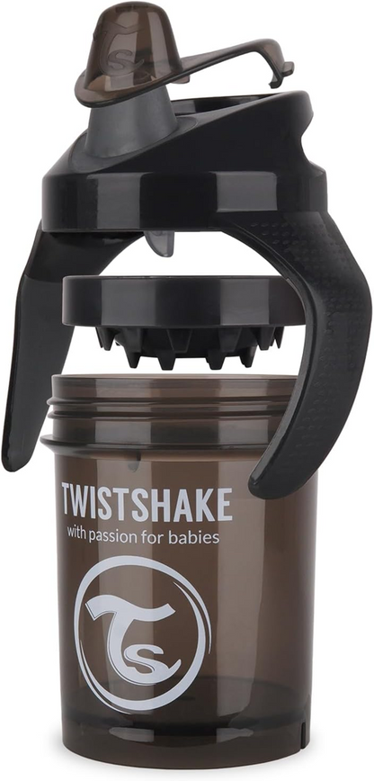 TWISTSHAKE Mini Cup nerozlievací pohár s náustkom a mixérom 230 ml 4 m+