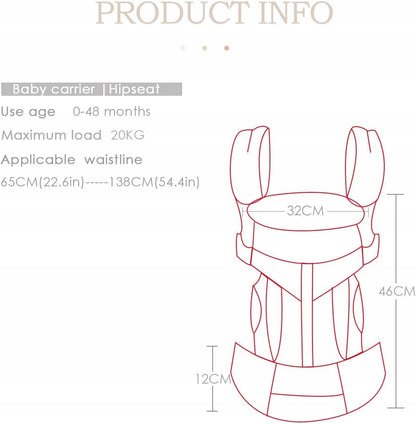 SONARIN ergonomické nosidlo pre bábätká