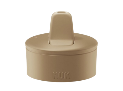 NUK Mini-Me Flip stalowa butelka ze słomką i ustnikiem 500 ml 12 m+