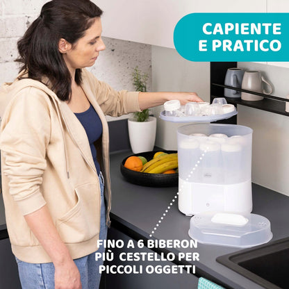 CHICCO parný sterilizátor so sušičkou All in One