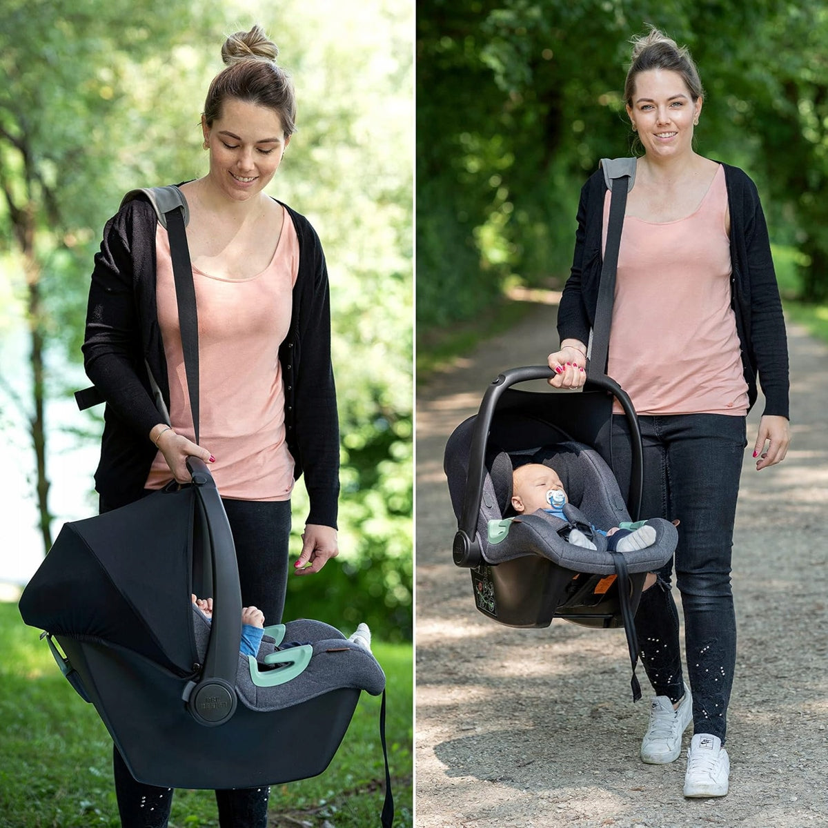 ZAMBOO ramenný popruh na prenášanie autosedačky 72-143 cm