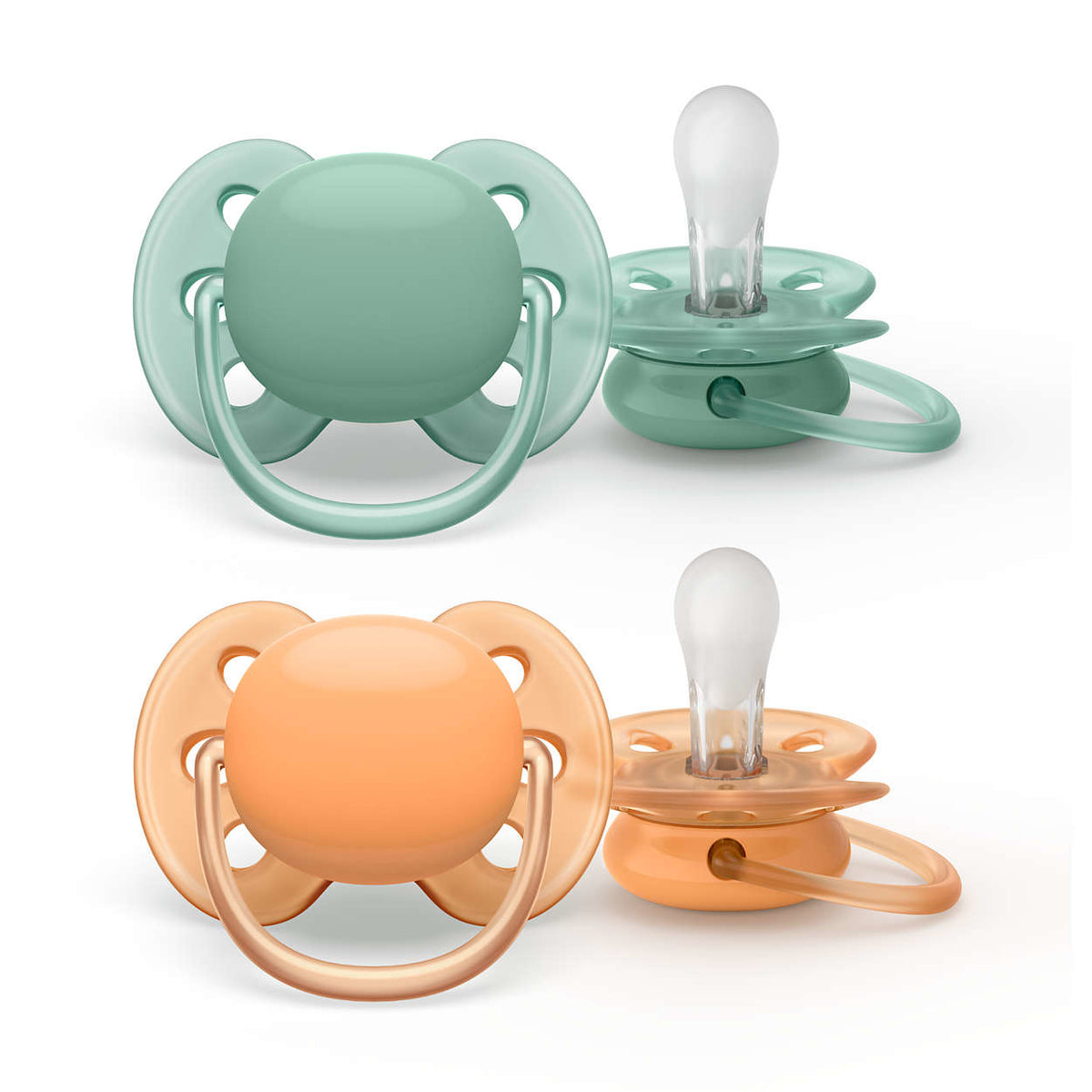 PHILIPS AVENT Ultra Soft cumlíky x 2 0-6 mesiacov