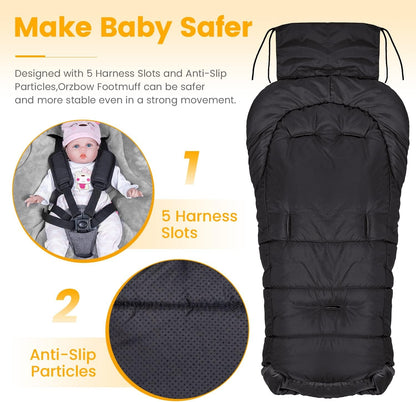 ORZBOW universal insulated stroller footmuff