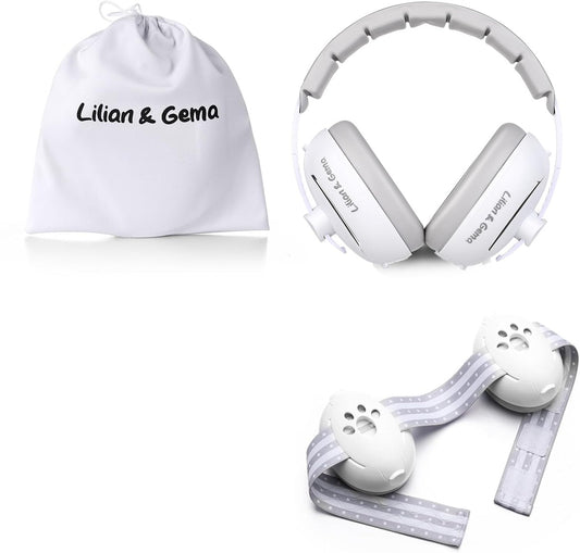 LILIAN & GEMA 2in1 Gehoorbescherming Koptelefoon 25 dB + Etui