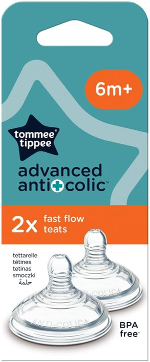 TOMMEE TIPPEE cumlíky 6 m+ x2 ADVANCED ANTI-COLIC