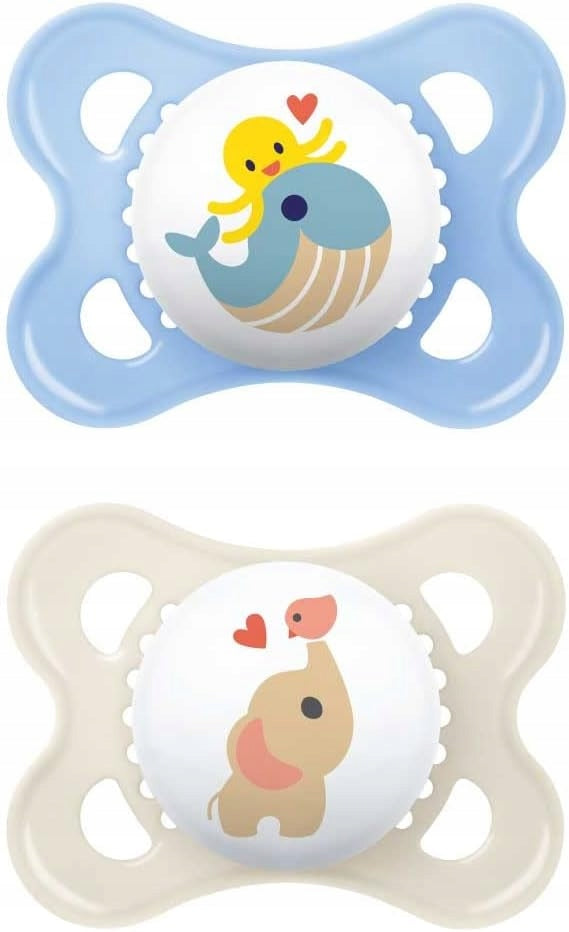 MAM ORIGINAL upokojujúci cumlík x2 2-6m