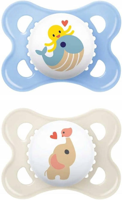 MAM ORIGINAL upokojujúci cumlík x2 2-6m