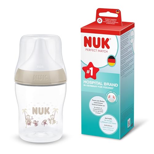 NUK Perfect Match antikoliková fľaša 150 ml od 0 mes. Opica – fotografia produktu 2