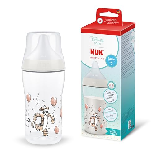 NUK Perfect Match antikoliková fľaša 260 ml 3m+ Disney Tigřík