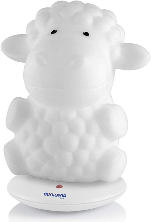 MINILAND Night Sheep lampka nocna LED 5 kolorów 12,5 cm