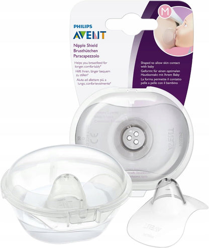 AVENT nipple shields, size M, 21 mm