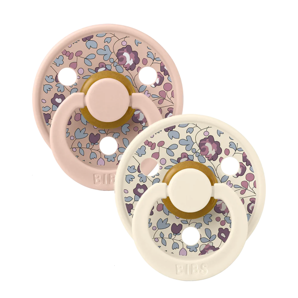 BIBS Eloise Blush Mix okrúhle cumlíky x2 6 18m