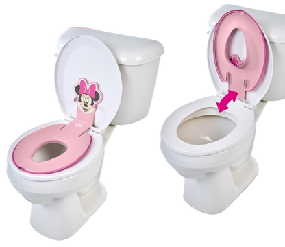 BRIGHT STARTS Flip & Sit nadstavec na toaletu 18 m+ 23 kg DISNEY MINNIE
