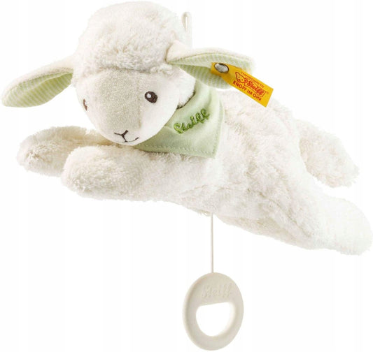 STEIFF plyšová hračka s hracím strojčekom "Vieš, koľko je hviezd" OVCA LENNY 24 cm