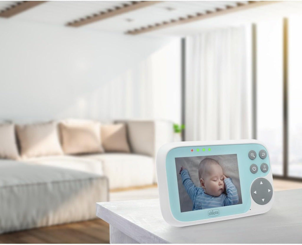 CHICCO Video Baby Monitor elektronická pestúnka 3,2" LCD FHSS