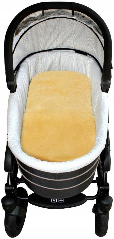 HEITMANN FELLE inserto per passeggino in pelle di agnello