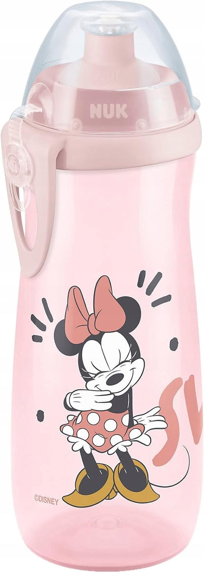 NUK Sports Cup Minnie FĽAŠA 24 m+ s náustkom push-pull, 450 ml