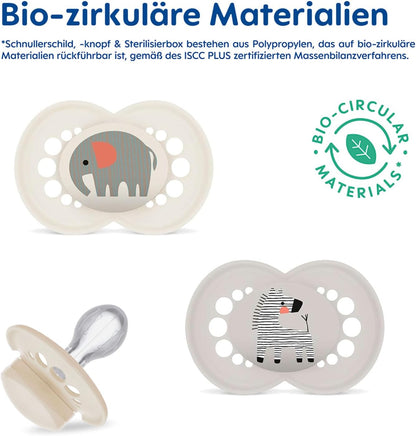 MAM Original silikónový cumlík 6 – 16 mesiacov x4