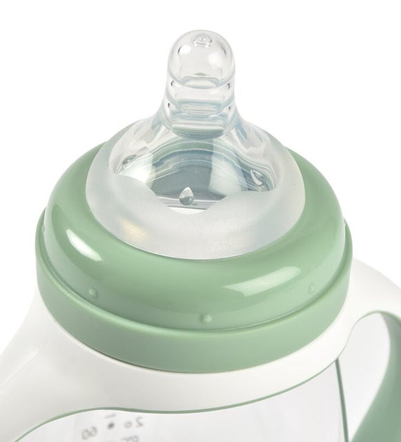 BEABA Training Bottle 2 v 1, netečúci pohárik s dvoma náustkami, 210 ml, od 4 mesiacov