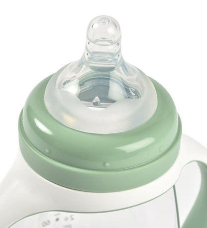 BEABA Training Bottle 2 v 1, netečúci pohárik s dvoma náustkami, 210 ml, od 4 mesiacov