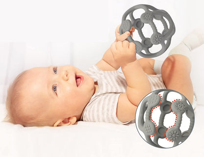 MCGMITT Teether Ball mordedor de silicone 10 cm