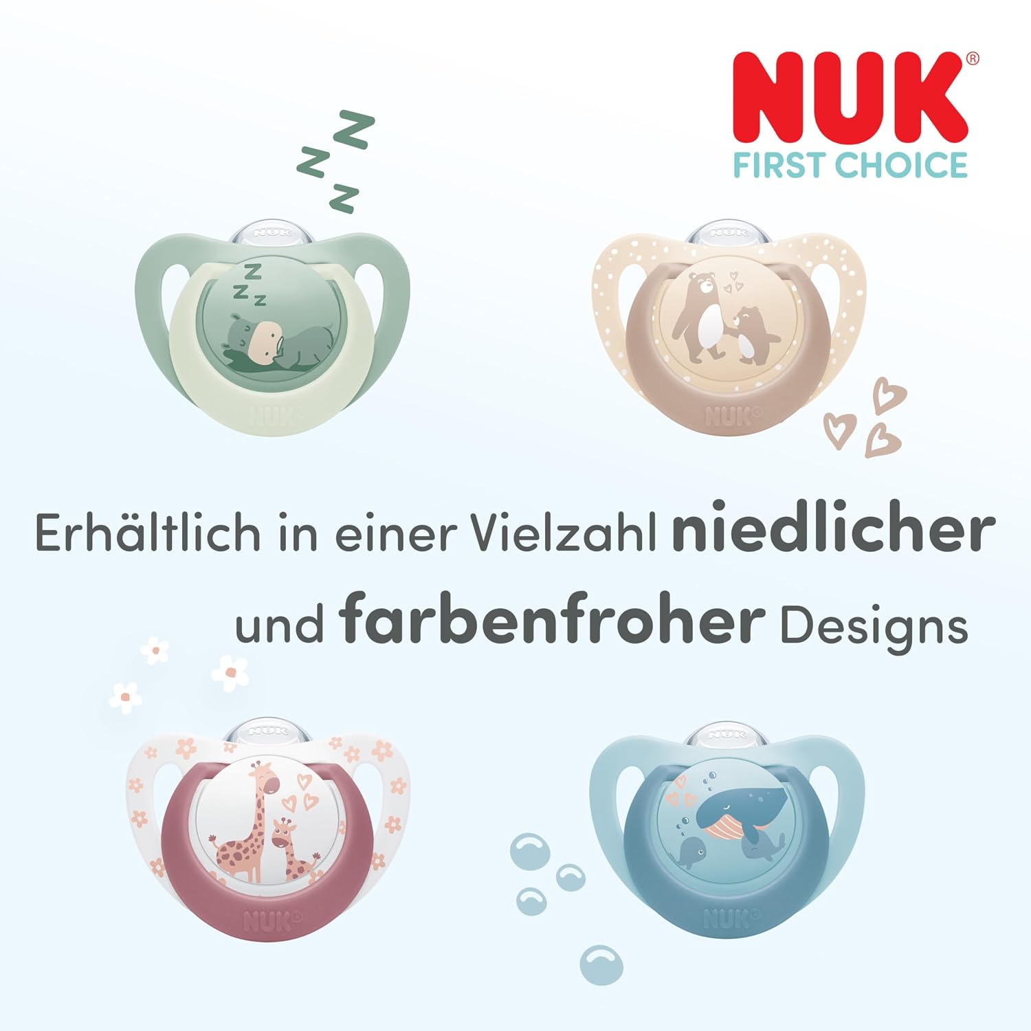 NUK First Choice smoczek uspokajający silikonowy x2 0-6m – zdjęcie produktu 3