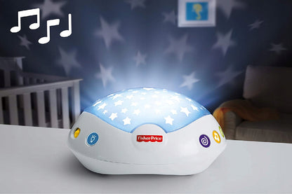 FISHER PRICE kolotoč s projektorom bez diaľkového ovládania
