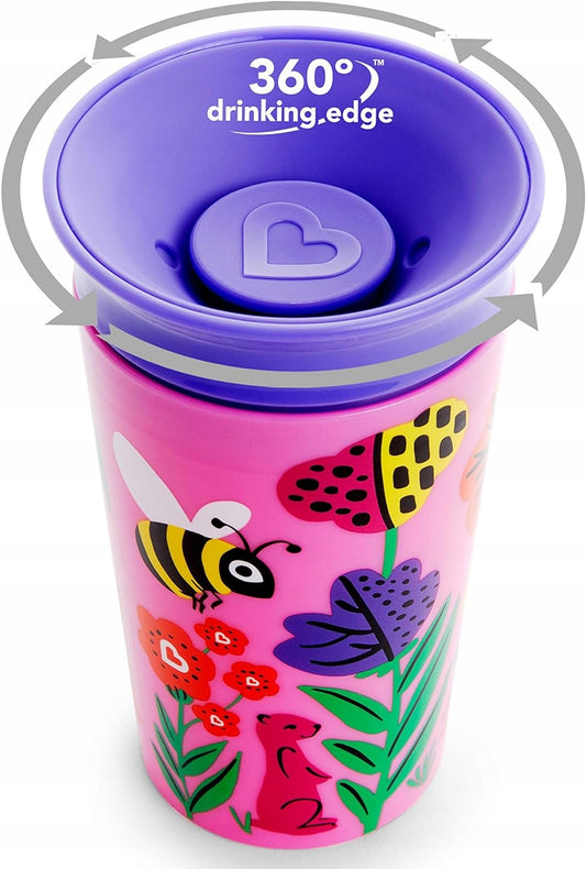MUNCHKIN WildLove BEKER MET 360° TUIT BIJ 1 stuk