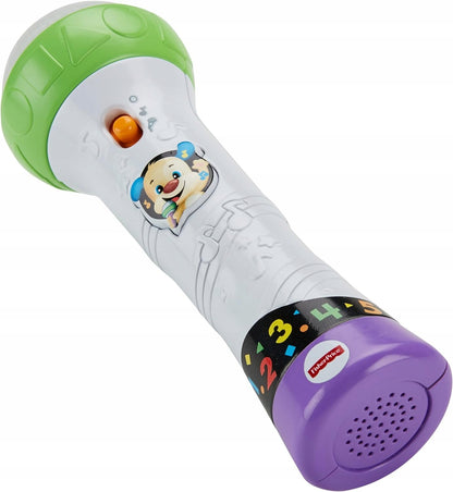 FISHER-PRICE FBP32 interaktívny mikrofón pre deti NEMECKÝ JAZYK