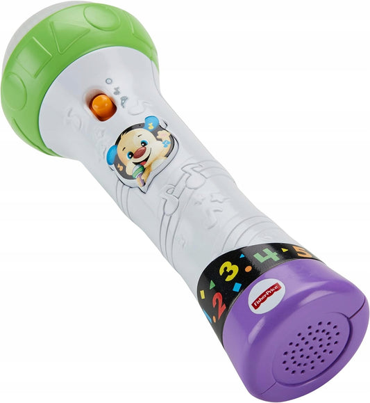 FISHER-PRICE FBP32 interaktívny mikrofón pre deti NEMECKÝ JAZYK