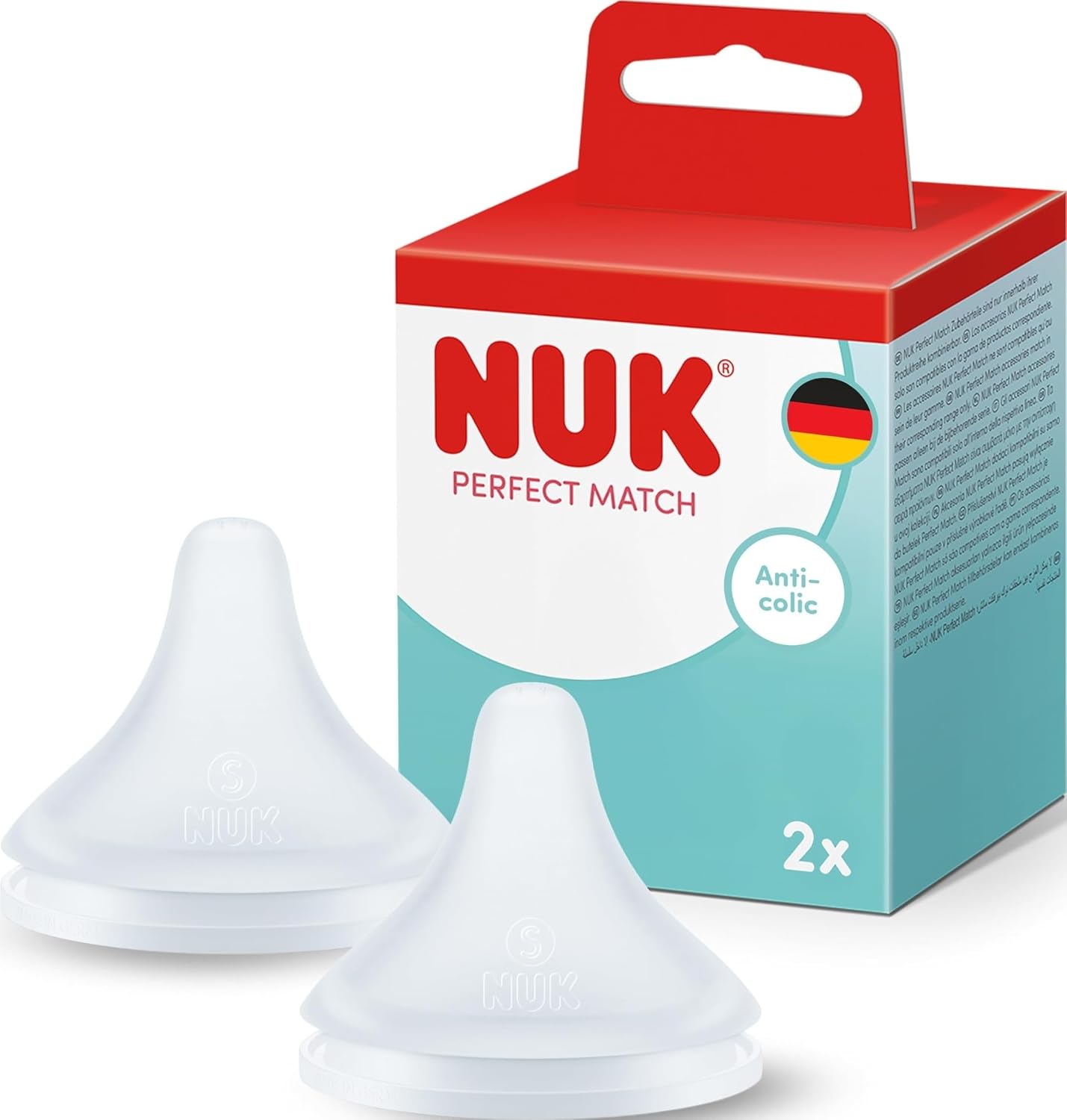 NUK Perfect Match Schnuller 6m+ x2