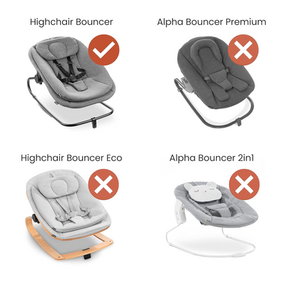 HAUCK oblúk s hračkami k ležadlu HIGHCHAIR BOUNCER