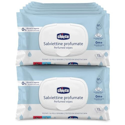 Chicco viacúčelové obrúsky pre bábätká 864 ks.