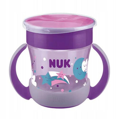 NUK Mini Magic Cup SVETIELKUJÚCI NEKVAPKÁVAJÚCI POHÁR 160 ml