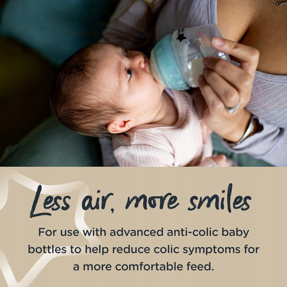 TOMMEE TIPPEE cumlíky ADVANCED ANTI-COLIC 3 mes. + x2
