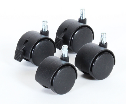 BABYBAY 100400 otočné kolieska s brzdou na postieľku 4 kusy 40 mm
