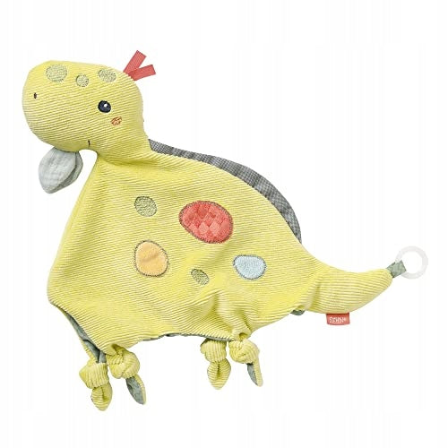 FEHN Happy Dino άνετη κουβέρτα ασφαλείας ΔΕΙΝΟΣΑΥΡΟΣ 30 εκ. θήκη πιπίλας