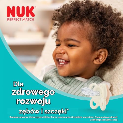 NUK Perfect Match Air Night svietiace cumlíky 0-6 m x2
